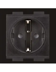 CRESTRON AC POWER OUTLET MODULE FOR FT2 SERIES, SINGLE, EUROPEAN "SCHUKO,” TYPE F (FT2A-PWR-EU-1-BASIC) 6508436