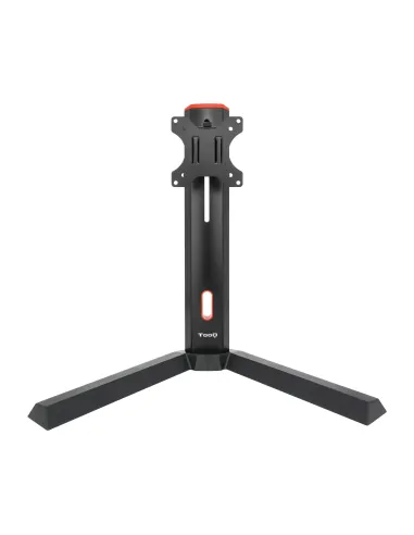 TooQ DB1401TN-B soporte para monitor 81,3 cm (32") Escritorio Negro, Rojo
