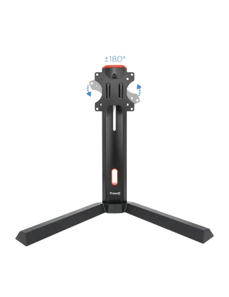 TooQ DB1401TN-B soporte para monitor 81,3 cm (32") Escritorio Negro, Rojo