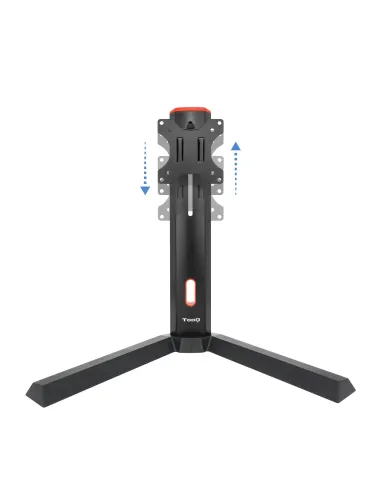 TooQ DB1401TN-B soporte para monitor 81,3 cm (32") Escritorio Negro, Rojo