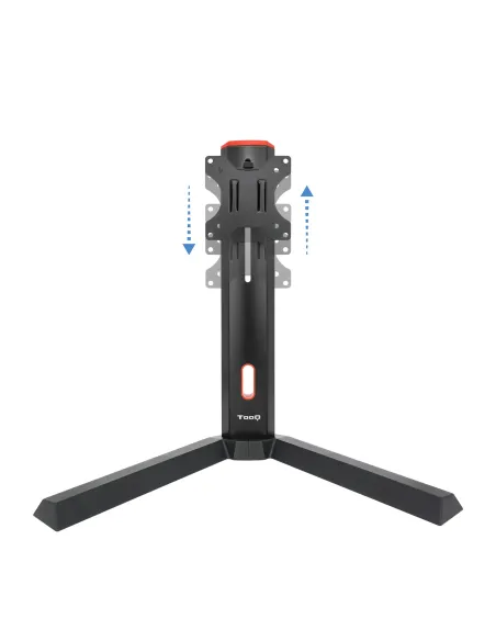 TooQ DB1401TN-B soporte para monitor 81,3 cm (32") Escritorio Negro, Rojo