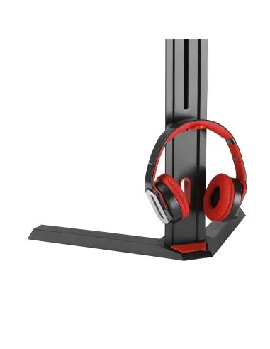 TooQ DB1401TN-B soporte para monitor 81,3 cm (32") Escritorio Negro, Rojo