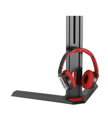 TooQ DB1401TN-B soporte para monitor 81,3 cm (32") Escritorio Negro, Rojo