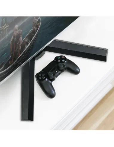 TooQ DB1401TN-B soporte para monitor 81,3 cm (32") Escritorio Negro, Rojo