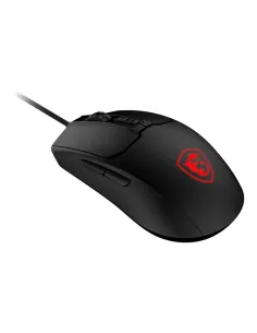 MSI FORGE GM100 ratón Juego Ambidextro USB tipo A Óptico 6400 DPI 2