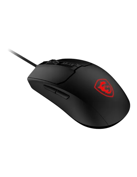 MSI FORGE GM100 ratón Juego Ambidextro USB tipo A Óptico 6400 DPI