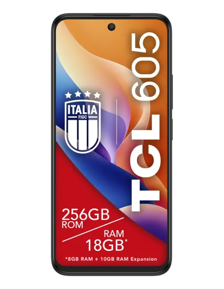 TCL 605 16,9 cm (6.67") SIM doble Android 15 4G USB Tipo C 8 GB 256 GB 5200 mAh Azul