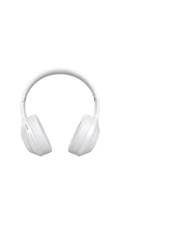 Celly WAVEBEATWH auricular y casco Auriculares Inalámbrico Diadema Llamadas Música USB Tipo C Blanco