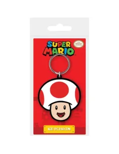 LLAVERO TOAD - SUPER MARIO 6 CM PYRAMID REDSTRING RK38926C