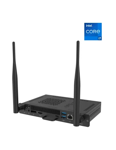 BenQ TEY41-i7 Intel® Core™ i7 i7-1255U 16 GB DDR4-SDRAM 256 GB SSD Windows 11 Pro Chasis montado en bastidor PC Negro