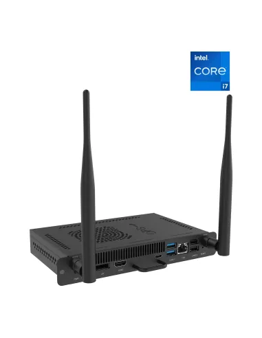 BenQ TEY41-i7 Intel® Core™ i7 i7-1255U 16 GB DDR4-SDRAM 256 GB SSD Windows 11 Pro Chasis montado en bastidor PC Negro