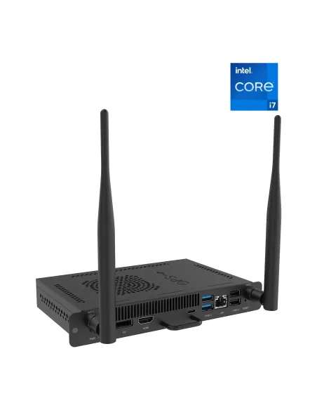 BenQ TEY41-i7 Intel® Core™ i7 i7-1255U 16 GB DDR4-SDRAM 256 GB SSD Windows 11 Pro Chasis montado en bastidor PC Negro