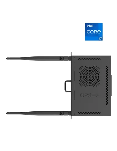 BenQ TEY41-i7 Intel® Core™ i7 i7-1255U 16 GB DDR4-SDRAM 256 GB SSD Windows 11 Pro Chasis montado en bastidor PC Negro