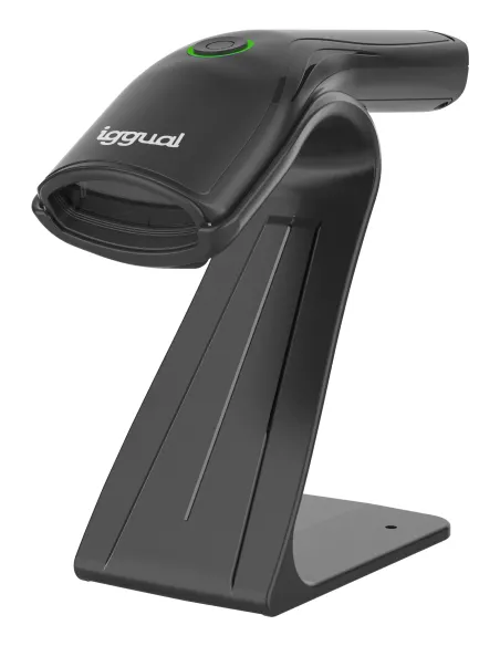 iggual L2DUSB-B-AX Lector de códigos de barras portátil 1D 2D CMOS Negro