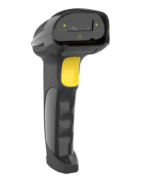 iggual L1DBT-G-AX Lector de códigos de barras portátil 1D Laser Negro