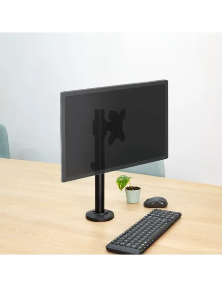 TooQ Soporte de Mesa para Pantallas 17"-32", Color Negro