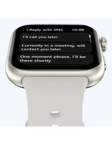 Honor InfoWear Watch 2i 4,7 cm (1.85") AMOLED 49.7 mm Digital 390 x 450 Pixeles Pantalla táctil Blanco