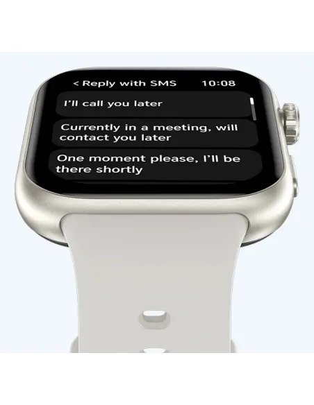 Honor InfoWear Watch 2i 4,7 cm (1.85") AMOLED 49.7 mm Digital 390 x 450 Pixeles Pantalla táctil Blanco