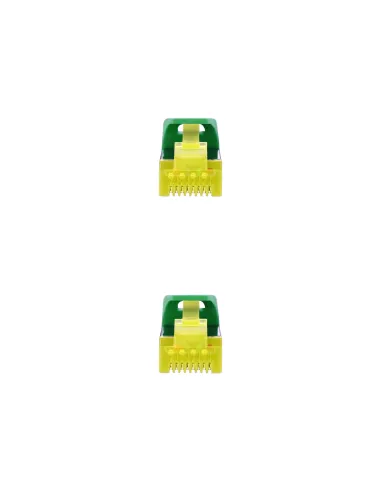 Nanocable Cable de red latiguillo RJ45 LSZH Cat.6A SFTP AWG26, Verde, 1.0 m