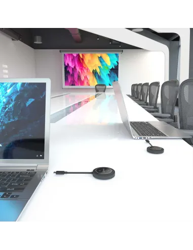 AISENS USB-C A HDMI Inalambrico 1080P 30m, Negro