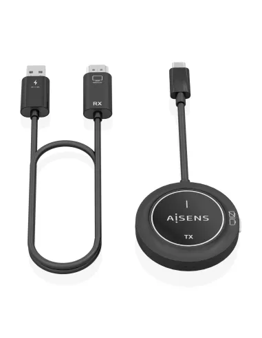 AISENS USB-C A HDMI Inalambrico 1080P 30m, Negro