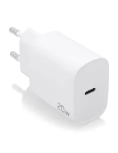 AISENS Cargador USB-C PD3.0 1 Puerto 1xUSB-C 20W, Blanco 2