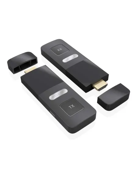 AISENS HDMI Inalambrico 1080p 30m, Negro