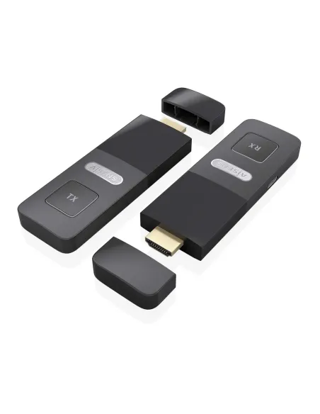 AISENS HDMI Inalambrico 1080p 30m, Negro