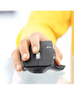 Logitech MX Master 3 ratón Oficina mano derecha RF Wireless + Bluetooth Laser 4000 DPI 2