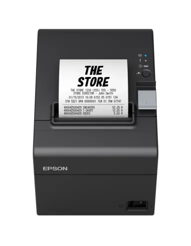 Epson TM-T20III (011): USB + Serial, PS, Blk, EU