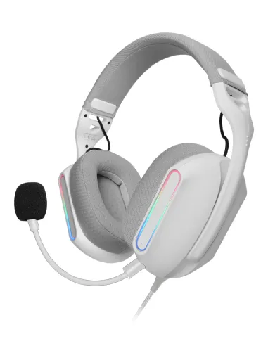Mars Gaming MH-PROW Auriculares Alámbrico Diadema Juego USB tipo A Blanco