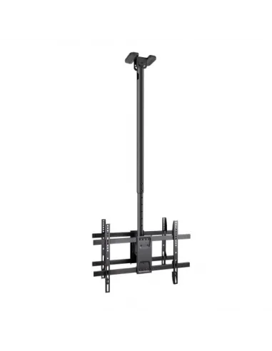 TooQ Soporte de Techo para 2 Pantallas 43"-86", Negro