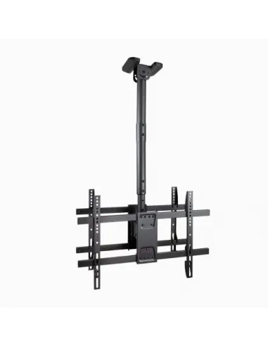 TooQ Soporte de Techo para 2 Pantallas 43"-86", Negro