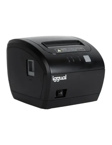 iggual Impresora térmica TP EASY 80 USB+RJ11 negra