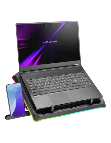 Mars Gaming MNBC-ULTRA almohadilla fría 45,7 cm (18") 2400 RPM Negro