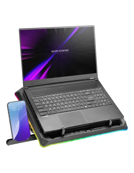 Mars Gaming MNBC-ULTRA almohadilla fría 45,7 cm (18") 2400 RPM Negro