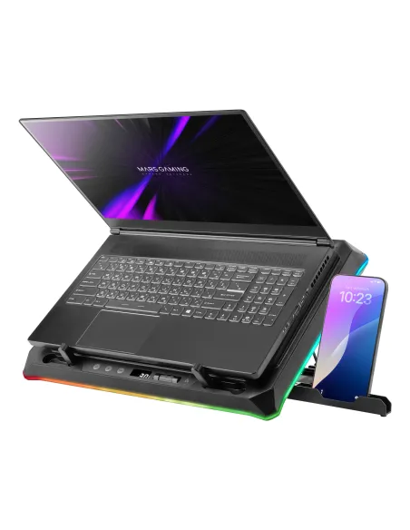 Mars Gaming MNBC-ULTRA almohadilla fría 45,7 cm (18") 2400 RPM Negro