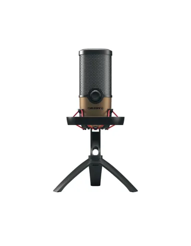 CHERRY UM 9.0 PRO RGB Negro, Cobre Micrófono de superficie para mesa