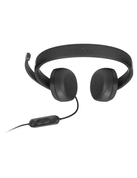 Lenovo 4XD1P83425 auricular y casco Auriculares Alámbrico Diadema Llamadas Música USB tipo A Negro Lenovo 4XD1P83425 auricular y casco Auriculares Alámbrico Diadema Llamadas Música USB tipo A Negro