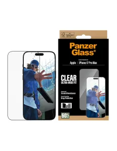 PanzerGlass ® Screen Protector iPhone 17 Pro Max | Ultra-Wide Fit w. EasyAligner Protector de pantalla Apple 1 pieza(s) 2