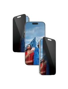 PanzerGlass ® 2-Way Privacy Screen Protector iPhone 17 Pro | Ultra-Wide Fit w. EasyAligner Protector de pantalla Apple 1
