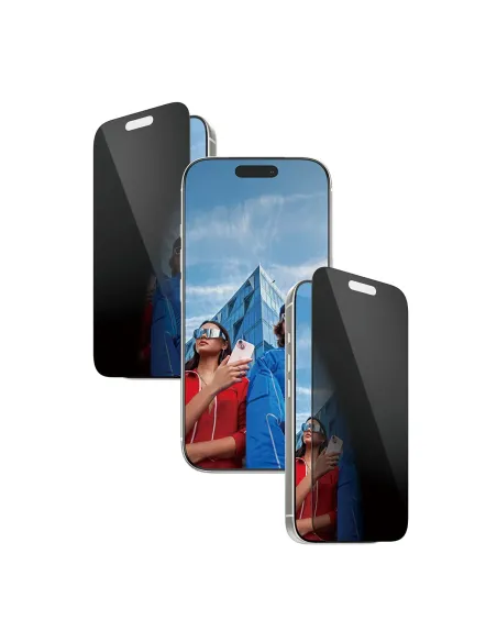 PanzerGlass ® 2-Way Privacy Screen Protector iPhone 17 Pro | Ultra-Wide Fit w. EasyAligner Protector de pantalla Apple 1
