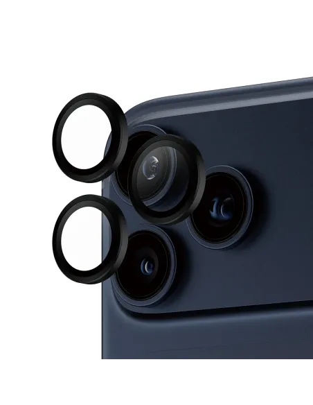 PanzerGlass ® Hoops® Black Camera Lens Protector iPhone 17 Pro | iPhone 17 Pro Max | iPhone 16 Pro | 16 Pro Max Protector de