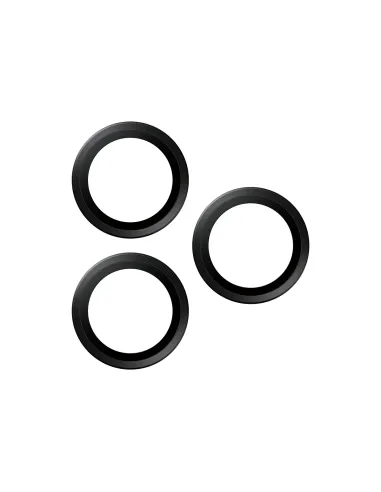 PanzerGlass ® Hoops® Black Camera Lens Protector iPhone 17 Pro | iPhone 17 Pro Max | iPhone 16 Pro | 16 Pro Max Protector de