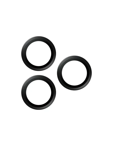 PanzerGlass ® Hoops® Black Camera Lens Protector iPhone 17 Pro | iPhone 17 Pro Max | iPhone 16 Pro | 16 Pro Max Protector de