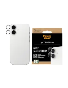 PanzerGlass ® Hoops® Transparent Camera Lens Protector iPhone 17 | iPhone 16 | 16 Plus Protector de pantalla Apple 1 pieza(s) 2
