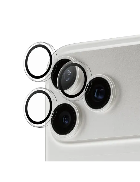 PanzerGlass ® Hoops® Transparent Camera Lens Protector iPhone 17 Pro | iPhone 17 Pro Max | iPhone 16 Pro | 16 Pro Max Protector