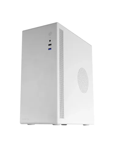 Tacens ORUMX500, Caja Minitorre Slim Micro-ATX + Fuente de Alimentación SFX 500W, Ultra Compacta, Estructura de Acero,