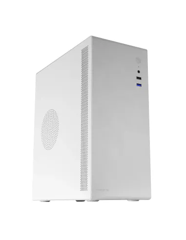 Tacens ORUMX500, Caja Minitorre Slim Micro-ATX + Fuente de Alimentación SFX 500W, Ultra Compacta, Estructura de Acero,