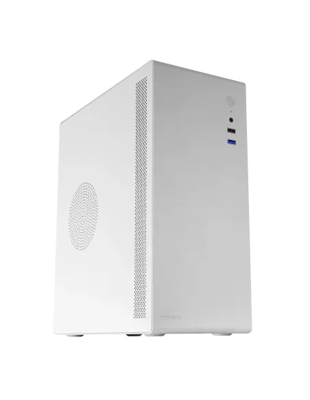 Tacens ORUMX500, Caja Minitorre Slim Micro-ATX + Fuente de Alimentación SFX 500W, Ultra Compacta, Estructura de Acero,